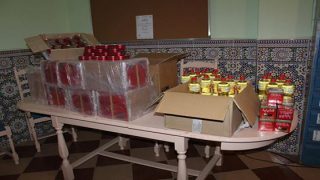 هبة عينية عبارة عن مواد غدائية عامة