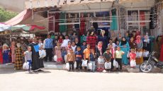 صور المجموعة الثانية من أيتام الجمعية الذين توصلوا بكسوة العيد 67 يتيم