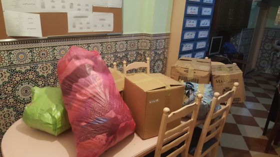 جمعية الحنان تستقبل من جديد مجموعة من التبرعات من عدة محسنين