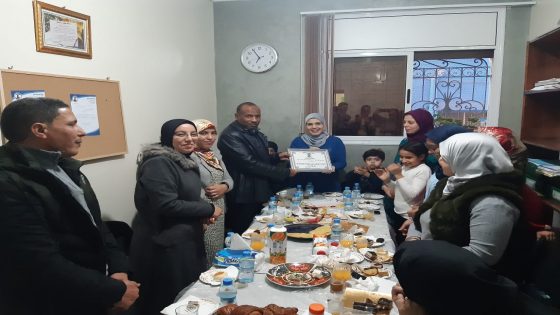 Association Alhanane pour la sollicitude des orphelins a rendu hommage à Saadia Afroud, membre du Comité de la santé