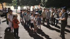 مشاركة جمعية الحنان لرعاية الأيتام في مخيم المعمورة بالرباط